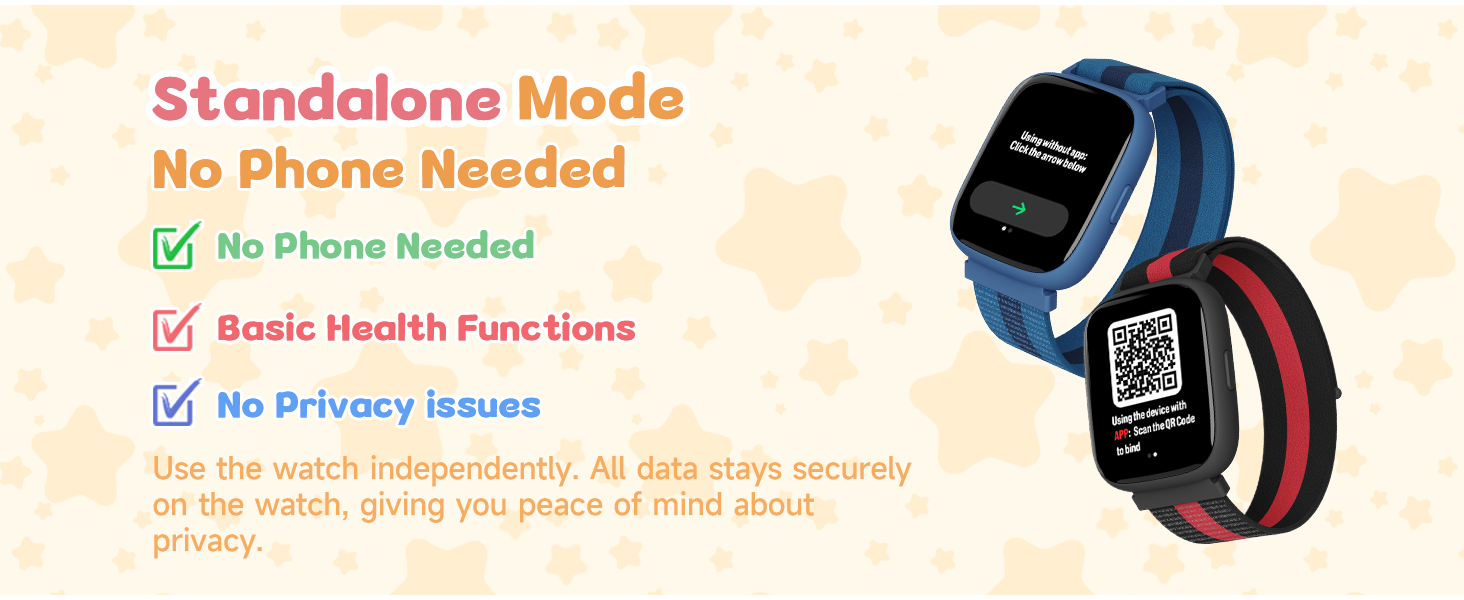 Smart Watch for kids Standalone Mode