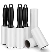 480 Sheet Extra Sticky Lint Roller - Pet Hair Remover for Clothes - 4 Handles + 8 Refills Pack