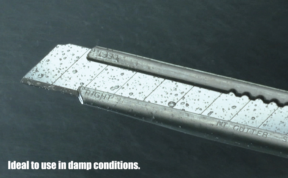 Ideal to use in damp conditions