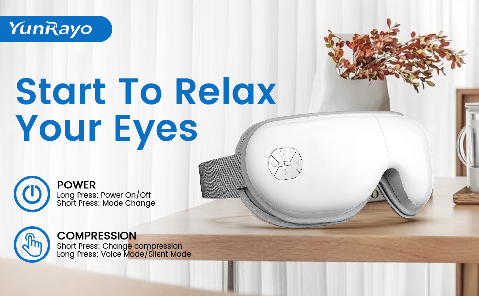 START TO RELAX YOUR EYES