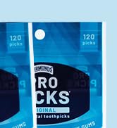 Armonds ProPicks Original Dental Picks for Teeth Cleaning - Disposable Plastic Toothpicks for Tee...