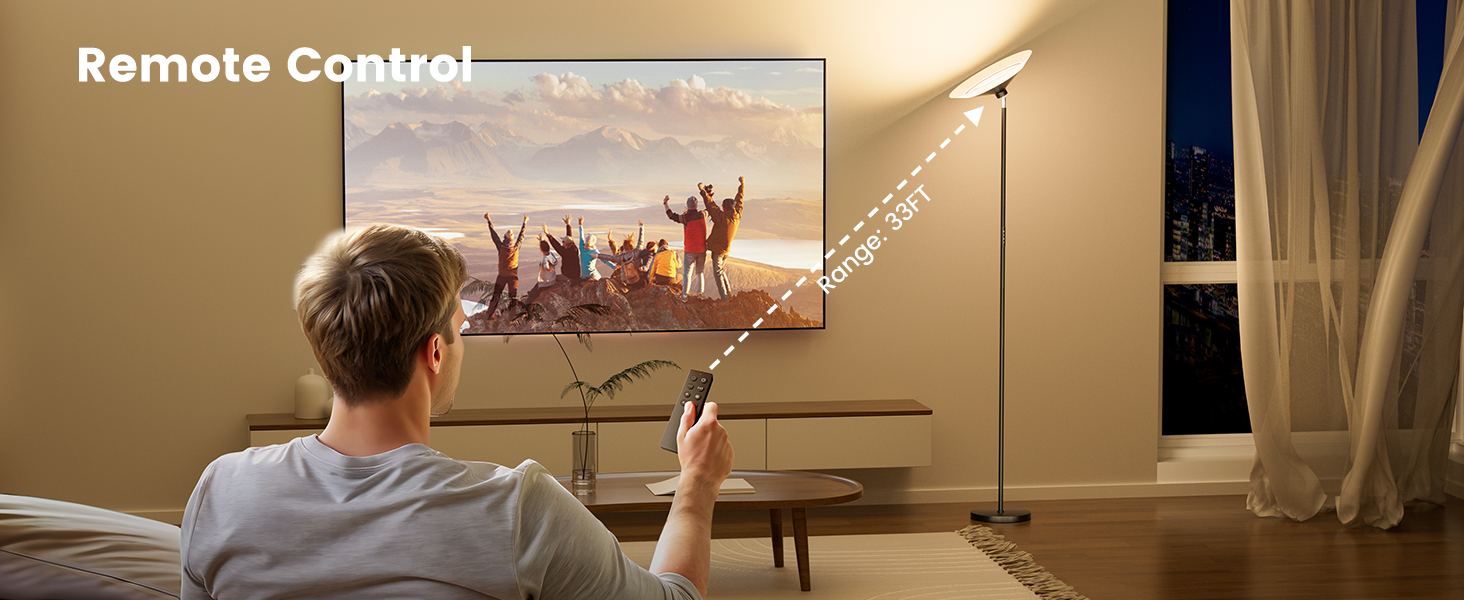 floor lamp with remote