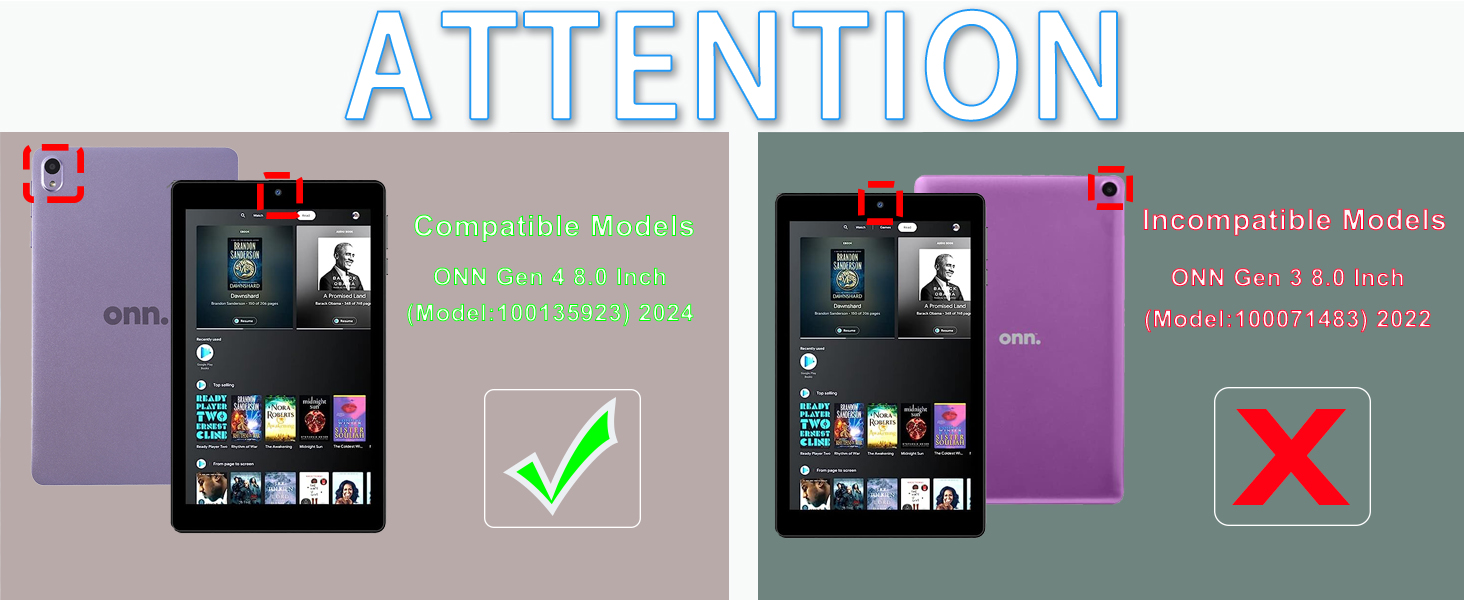 onn gen 4 tablet case 8.0 inch