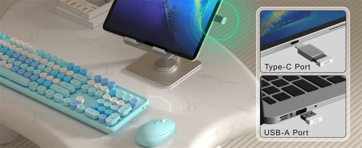 COMPUTER KEYBOARD AND MOUSE