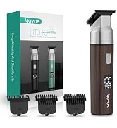 VOYOR Body Hair Trimmer for Men,Electric Razor,Versatile Groin & Body Trimmer,Waterproof and Cord...