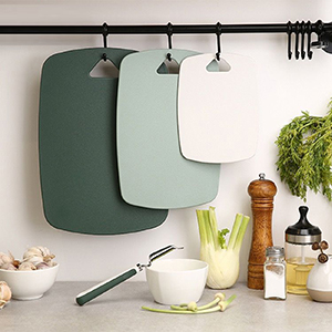 Cutting Boards for Kitchen,Plastic Cutting Board Set of 3