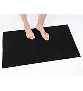 Cotton Paradise Bath Rug for Bathroom, 20x34 inch 100% Cotton Non Slip Bath Mat Rug, Soft Absorbe...