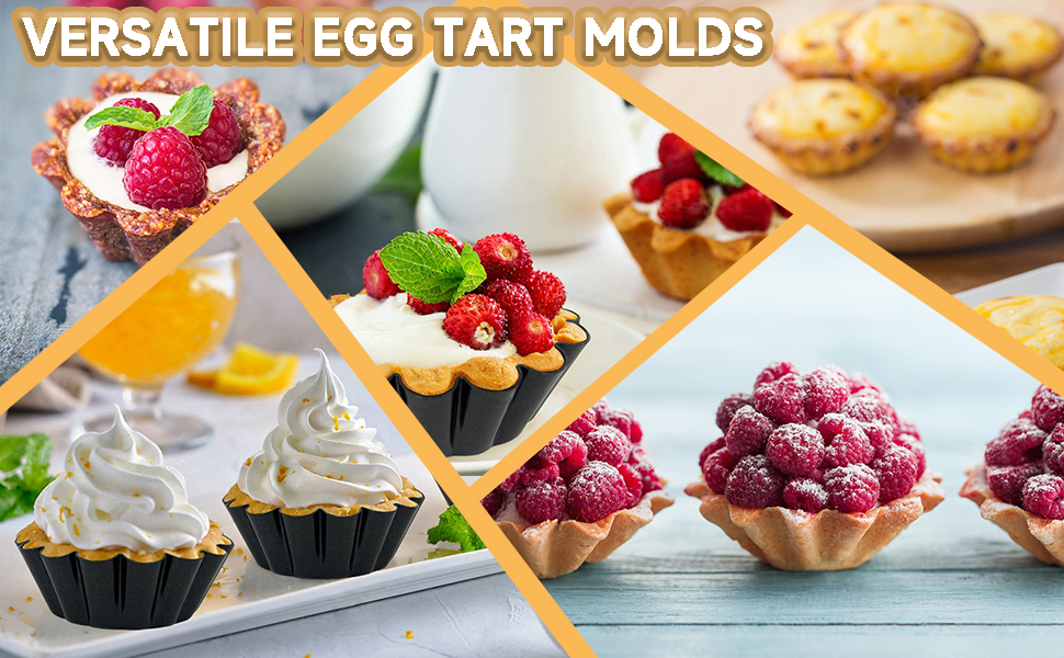 non-stick pans butter tarts little cheesecake tarts custard tarts mini pecan pie pans
