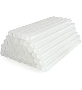 SHJADE Hot Glue Gun Sticks(90 Count) | Mini Size 4" Long x 0.27" Diameter Clear Hot Melt Glue Sti...