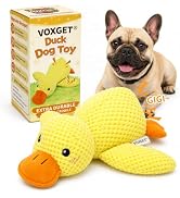 VOXGET Upgrade Dog Duck Toy for Chewers, 2026 Chew Toy with Thicken Nylon Liner for Dogs Puppy Te...