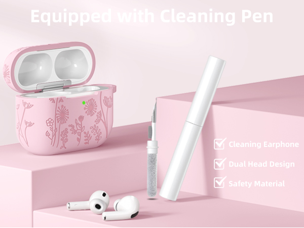 airpods pro 3 case with cleaner kit