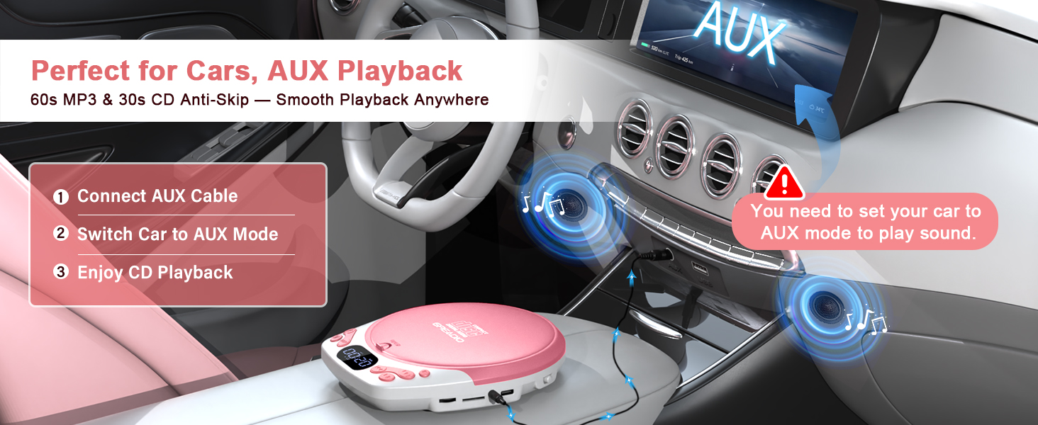 rechargeable cd player