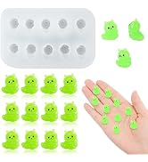 Cute Tiny Caterpillar Resin Silicone Mold Micro Dollhouse Insect Epoxy Casting Mold for DIY Resin...