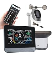 La Crosse Technology 328-69357-INT Wi-Fi Professional Weather Station, Black