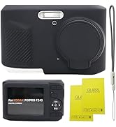 SZHSYJY Case for Kodak PIXPRO FZ45, FZ45 Accessories: Soft Silicone Protective Case with Removabl...