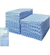 Reusable Cleaning Cloth Wipes Multi-Purpose Heavy Duty Towels Domestic Dish Cloths 3 Rolls Green ...