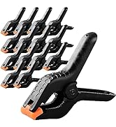 NEWREACH 15 Pcs Pool Cover Clips, Spring Clamps for Above Ground Pool Winter Cover, 4.7inch Clamp...