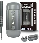 Kaisi Small Precision Screwdriver Set,28 in 1 Mini Magnetic Torx Screwdriver Set T1-T20 with Case...