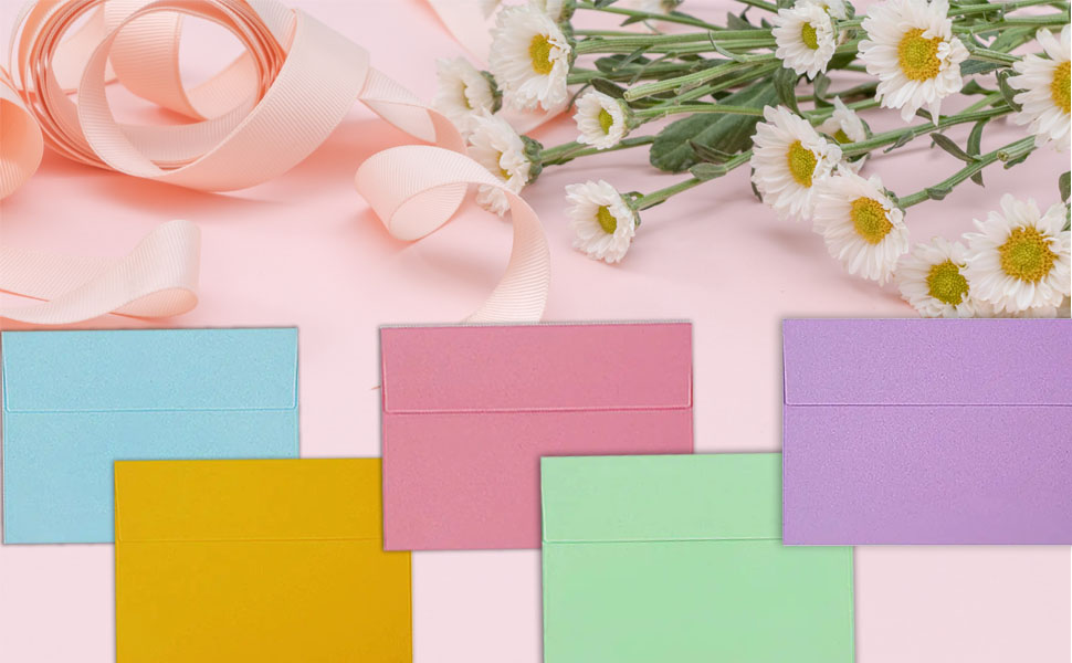 Colored Envelopes, Envelopes, Card Envelopes A7 Envelopes Envelopes for Invitations