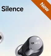 TOZO NC9 Pro Active Noise Cancelling Wireless Earbuds, LDAC Hi-Res Audio | Smart Touch Screen,Ste...