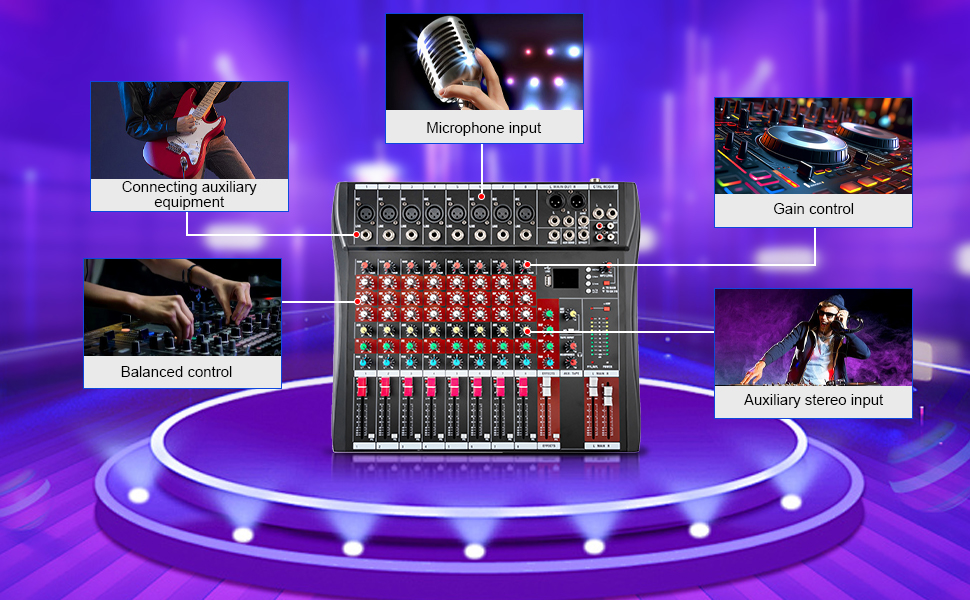 mixing board