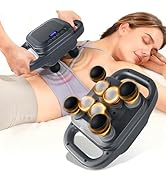grnpeak 8 Head Massage Gun Deep Tissue,Back Massager for Pain Relief Deep Tissue,Neck Massager,Sh...