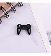 Black Dollhouse Model Gamepad Model Gamepad Dollhouse Wireless Game Controller Dollhouses Decorat...