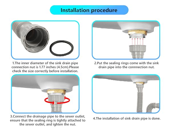Flexible Drain Pipe P Trap A+5(Phone)