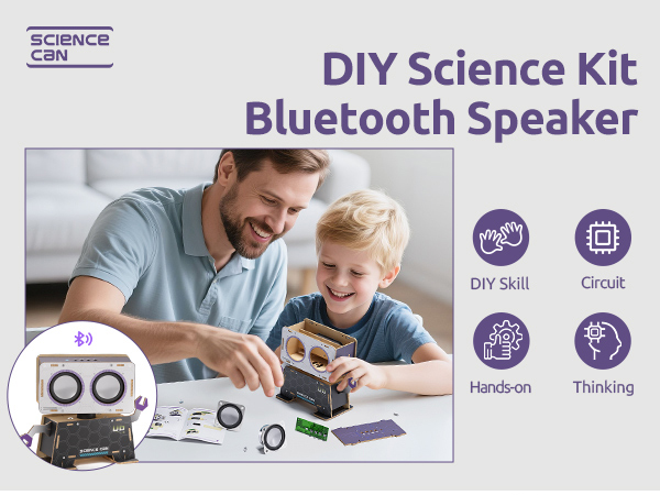 DIY Science Kit Bluetooth Speaker