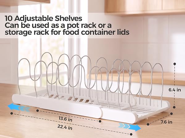 pot lid organizer