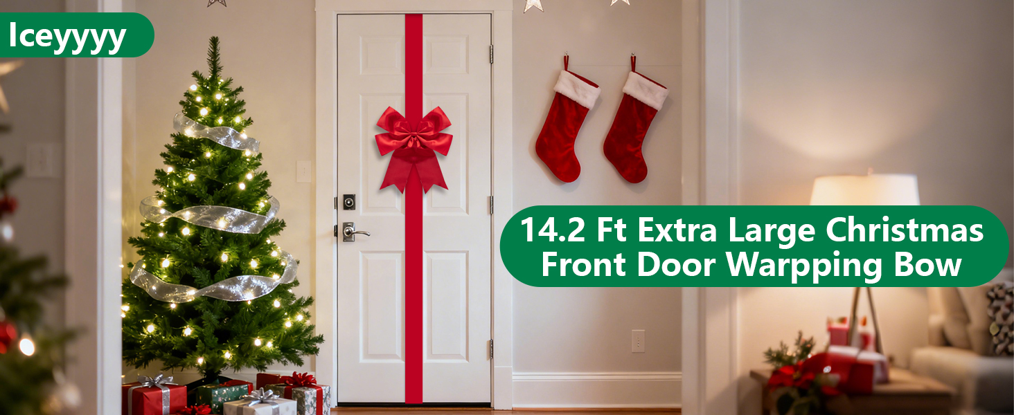 door decorative bow