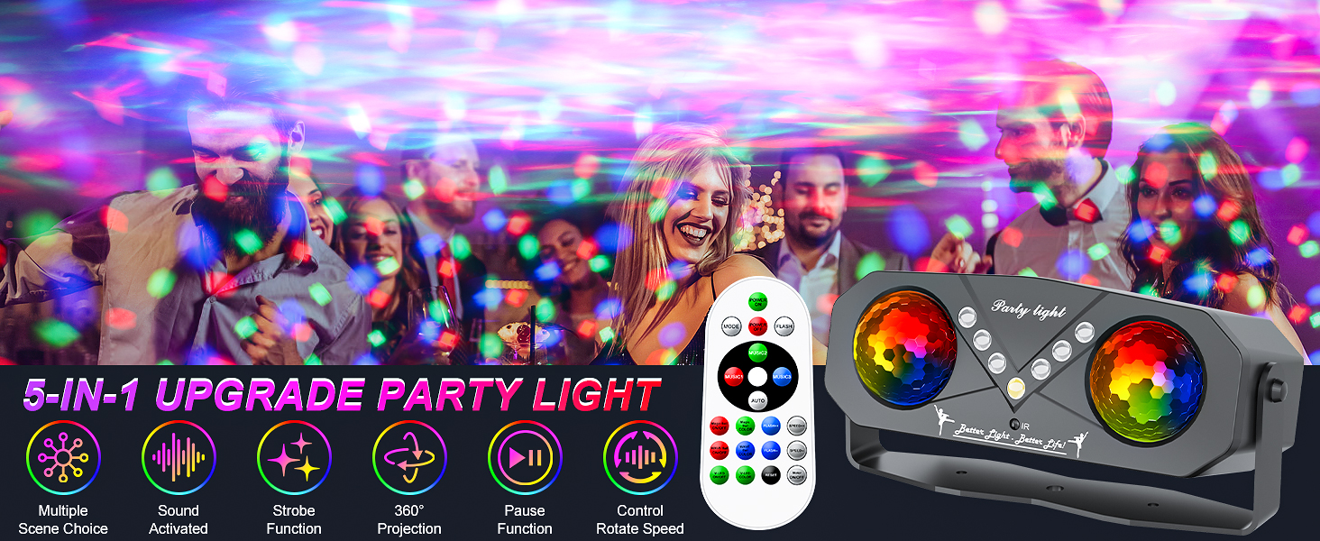 Party Lights Disco Ball Light