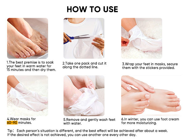 foot peeling mask