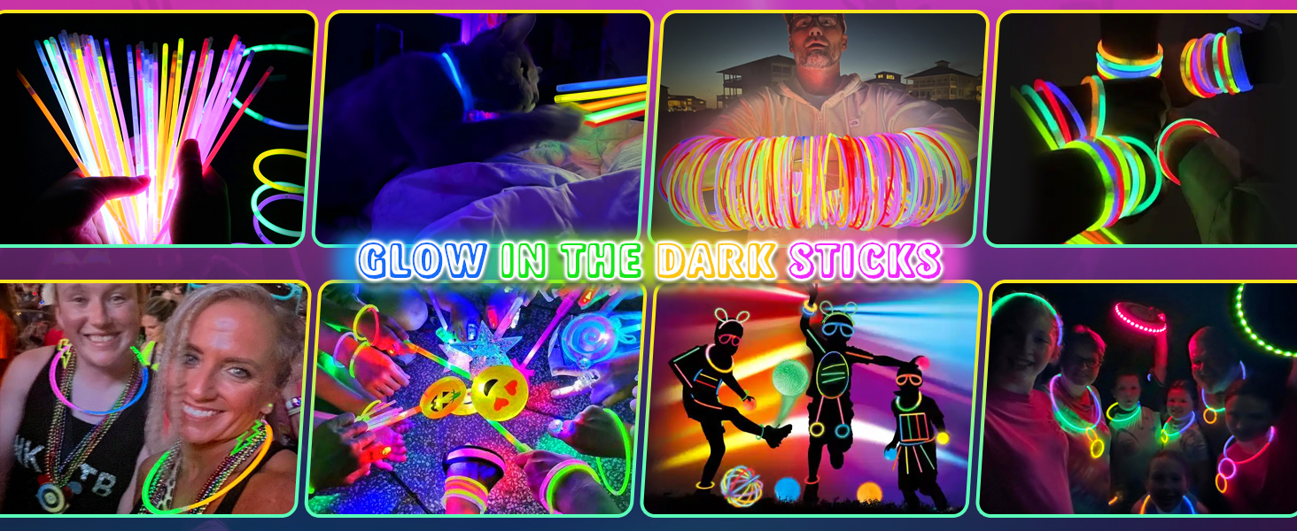 party glow sticks