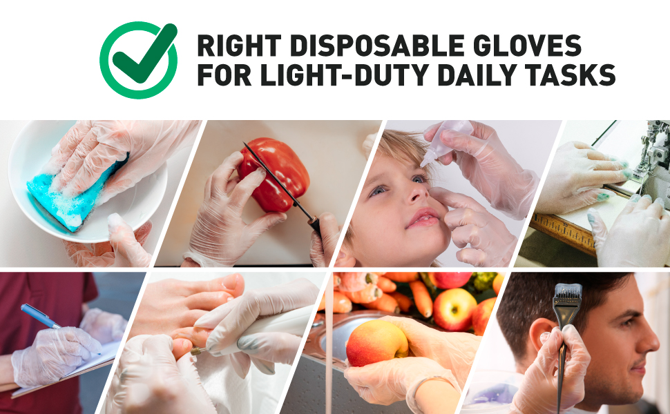 disposable gloves