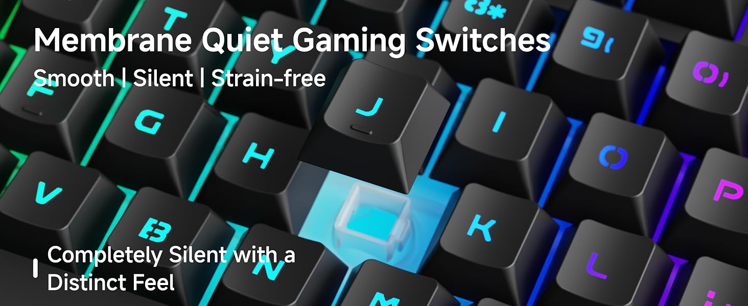 wired gaming keyboard gaming keyboard silent keyboard black keyboard