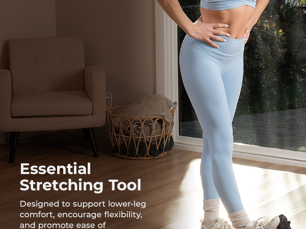 Calf & Hamstring Stretcher & Foot Rocker