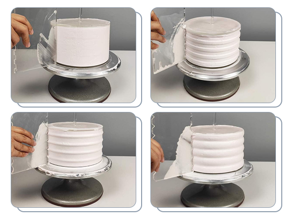 acrylic cake disc