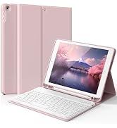 SZPSGC for iPad 9th 8th 7th Generation Case with Keyboard 10.2 Inch, Detachable Wireless Folio Ke...
