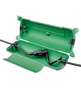 Flemoon Outdoor Extension Cord Safety Cover with Large Housing and IP44 Waterproof Seal, Weatherp...