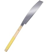 KAKURI Japanese Anahiki Saw for Wood 14" Made in JAPAN, Large Pull Saw for Rough Woodworking, Tim...