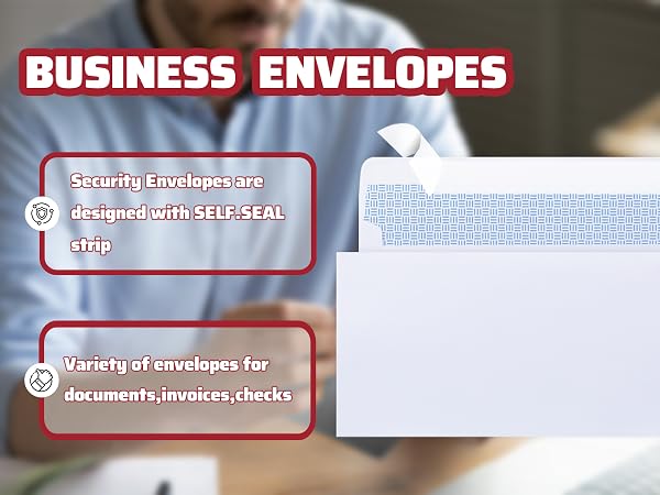 #10 Letter Size Mailing Envelopes