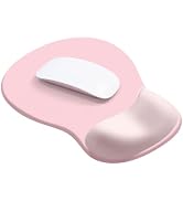GIRPKPAD Office Mousepad with Wrist Support Computer Mousepad with Non-Slip Rubber Base,Ergonomic...
