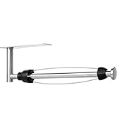 Gewtur Paper Towel Holder Under Cabinet, Single Hand Operable Paper Towel Roll Holder with Dampin...
