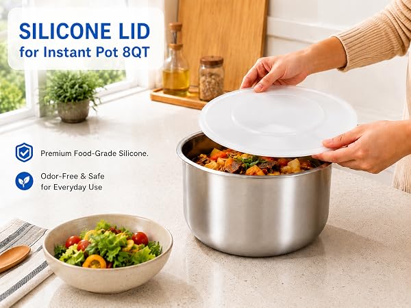 8QT instant pot lid