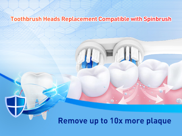 spin brush heads replacement
