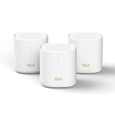 DBIT AX3000 WiFi 6 Mesh System - Covers 6500 sq ft and 150+ Devices, 3-Pack | Dual-Band, Gigabit ...