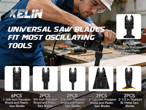 oscillating tool blades