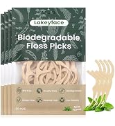 Natural floss picks