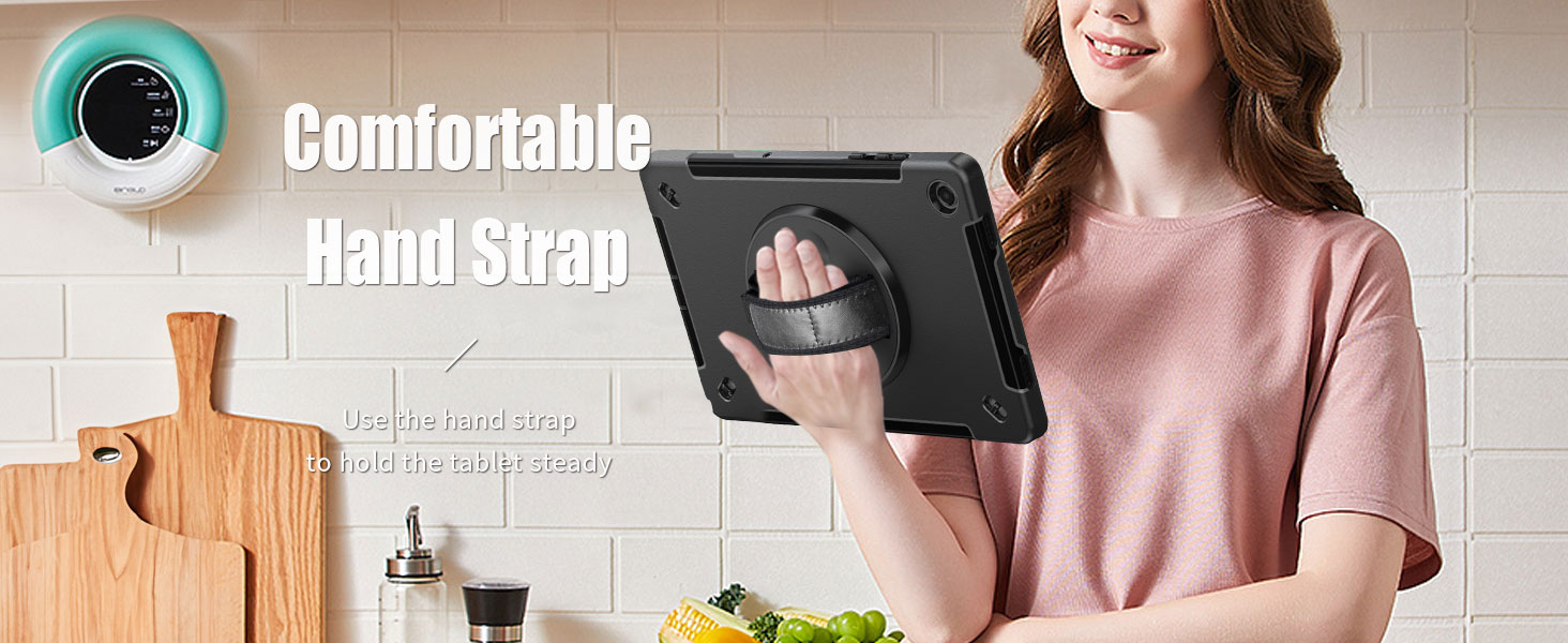 galaxy tab a11 plus case with hand strap